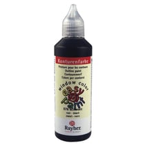 Window Color Peinture pour les contours, noir, flacon 80 ml