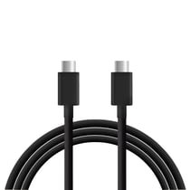 CABLE USB C VERS USB TYPE C 20W 1M NOIR KSIX