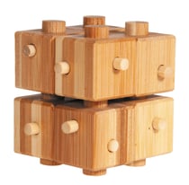 Casse-tête bambou Cube et bâton