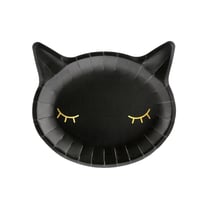 6 Assiettes - Chat Noir