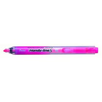Surligneur rétractable rechargeable - PENTEL - Rose - Handy-Line S - Trait 1,0 x 3,6 mm