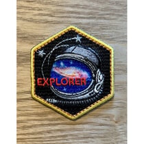 Ecusson thermocollant explorer 5 cm x 4 cm