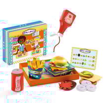 kelly et Johnny prepare tes burger