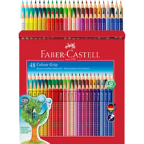 48 crayons de couleur - Assortiment de couleur - Faber-Castell - Grip