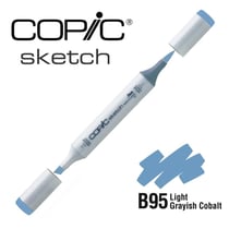 Copic - Marqueur à l'alcool Copic Sketch B95 Light Grayish Cobalt
