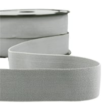 Elastique boxer gris clair au mètre
