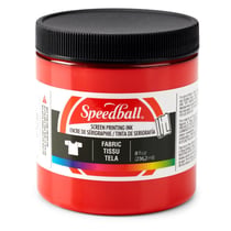 Encre textile rouge pour sérigraphie - Speedball