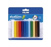 Blister 12 barres de pâte à modeler de couleurs (140 g)