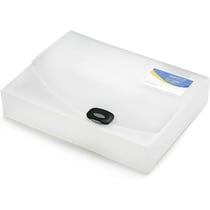 Boîte de classement - Plastique rigide - Pour ranger des documents - A4 - 60mm