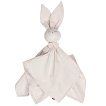 Doudou Lapin en gaze de coton, Jeanne