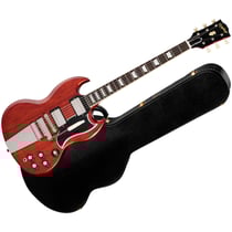 1964 SG Standard Reissue Maestro Vibrola Cherry Red + Etui Epiphone