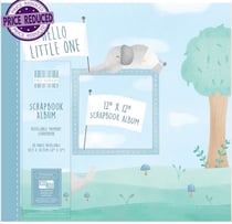 Album de scrapbooking 30cm x 30cm Baby boy FIRST EDITION