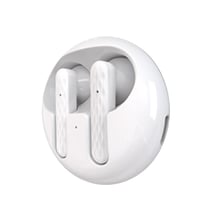 Ecouteurs Bluetooth Sans Fil Mini Avec Commande Tactile Et Longue Autonomie Blanc YONIS