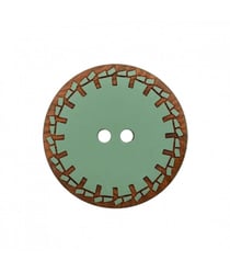 Bouton graphique 2 trous 23 à 28mm - Prym 28 Vert moyen