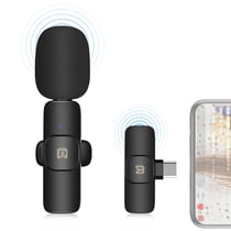 Microphone Sans Fil Réduction De Bruit Pour Appareils USB-C Chargement Téléphone YONIS
