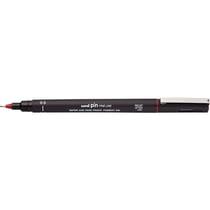 Lot de 12 Feutres techniques UNI-BALL PIN 05200 B - Pointe fine 0,5 mm - Rouge