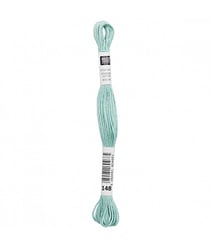 Fil à broder mouliné Uni - Rico Design 148 Bleu