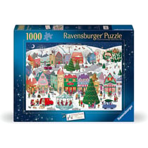 Puzzle 1000 pièces - Dresde à l'aube - Ravensburger