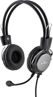 Casque-micro stéréo confort compatible PC et MAC bluestork