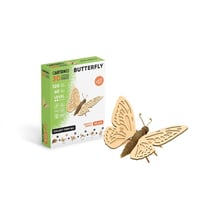 Cartonic® Sculpture-Puzzle 3D - Papillon - 120 Pièces