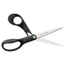 Ciseaux - Fiskars - Polyvalent - Pour droitier - 21 cm - Noir