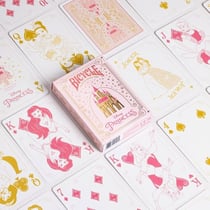Jeu de 54 cartes - Disney Princess Rose - Bicycle