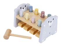Jeu Marteau ours en bois avec chiffres