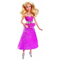 Poupee barbie avec robe de gala - poupee mannequin - mattel - bbf93