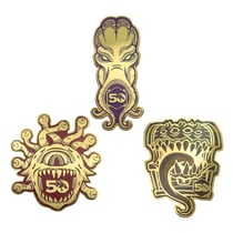 Dungeons & Dragons - Set 3 pin's Dungeons & Dragons 50th Anniversary
