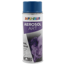 Spray de peinture - Bleu gentiane - RAL 5010 - Brillant - Tous supports - Aérosol Art
