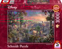 Puzzle 2D 1000 pièces - La Belle et le Clochard - Disney - Schmidt