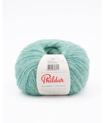 Pelote de laine et Alpaga Phil Vénus - Phildar Menthol Vert