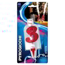 Fontaine Lumineuse chiffre 3