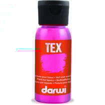 Peinture pour tissus - Rose - Opaque - Peinture à l'eau - Tex - Darwi - 50ml