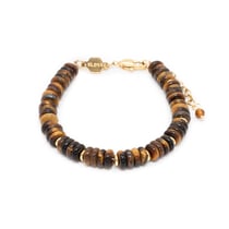 Bracelet Blima en pierres Oeil de Tigre