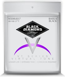 Black Diamond® Nickel Black Coated 40/100 - Cordes pour Basse