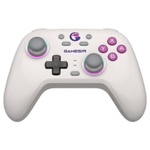 Gamepad Sans Fil Multiplateforme Pour Switch Android iOS Et PC Jeux Optimisé Blanc YONIS