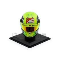 Casque miniature Mick Schumacher - MINI HELMET - Échelle 1/4 - Jaune/Noir/Rouge