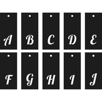 70 pochoirs alphabet - Artemio