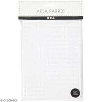 Toile Aida à broder - 3,5 pts/cm - 50 x 50 cm