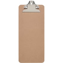 Porte-bloc - 28x11cm - Bois - Clip en métal - Avec fixation murale - Maul