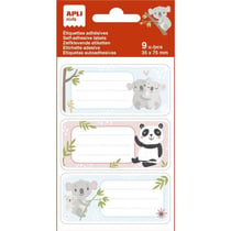 Etiquettes scolaires Koala, 3 motifs - 9 u.