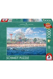 Puzzle 1000 pièces - Thomas Kinkade - Coney Island - Schmidt