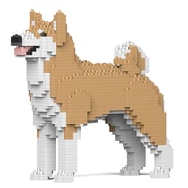 Chien Akita Inu beige Taille standard | JEKCA | 14 ans et +