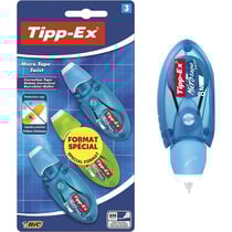 Roller correcteur - Souris de correcteur - Tipp-Ex - 3 pièces - Petit format