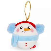 ho-ho-hornaments -décoration de noel en peluche - Snowman