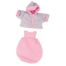Coffret lillou : nid d'ange cocoon 42 cm - smoby - accessoire bebe / poupon - gigoteuse - turbulette