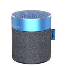 Enceinte Bluetooth Mini Sans Fil Autonome Avec Support Mains-Libres TF FM AUX Bleu YONIS