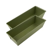Ensemble de 2 Moules à cake vert 30 cm Zenker Green Vision
