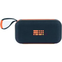 Enceinte bluetooth lumineuse - Bleu et orange